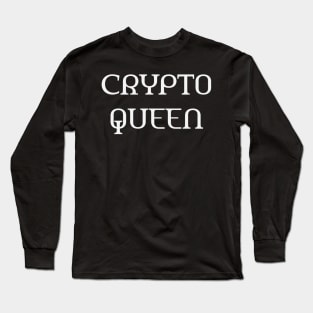 Crypto Queen Long Sleeve T-Shirt